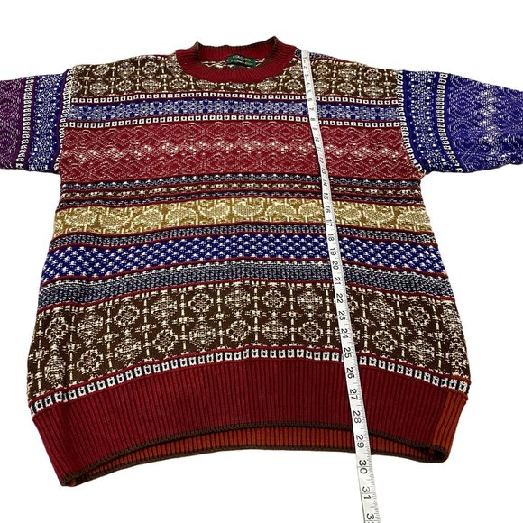 Colours by Alexander Julian Vintage Grandpa Style Sweater Size XL - Picture 8 of 8